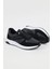 Siyah Erkek Spor Sneaker Ayakkabı Ortopedik Tabanlı D100 4
