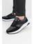Siyah Erkek Spor Sneaker Ayakkabı Ortopedik Tabanlı D100 5