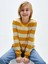 Yeni Sezon Bisiklet Yaka Çizgili Uzun Kollu Erkek Çocuk Triko Kazak 1