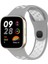 Xiaomi Redmi Watch 3 Spor Delikli Kordon - Gri-Beyaz 1