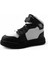 Haykatpu Siyah Cırtlı Ortopedik Bilekli Erkek Çocuk Sneaker Spor Ayakkabı 3