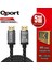 Qport Q-HDMI215 HDMI Kablo 5 mt 2.1V 8k Altın Uçlu Örgülü 1