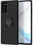 Ieg Samsung Galaxy Note 20 Kılıf Range Yüzüklü Silikon - Siyah 1