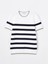 Yeni Sezon Bisiklet Yaka Kısa Kollu Çizgili Erkek Triko Kazak 5