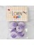 Loren Crafts 8'li Düğme Mor - 1136 1