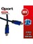 Qport Q-HDMI30 HDMI Kablo 30MT Ver1.4 Altın Uçlu 3D 1
