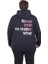 Büyük Beden Kapüşonlu Sweat Double Face Never 25706 Lacıvert 3
