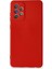 Samsung Galaxy A72 Kılıf Nano Içi Kadife Silikon - Kırmızı 1