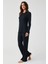Yumuşak Dokulu Uzun Kol Kadın Pijama Takım 9928 2