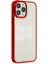 Ieg iPhone 13 Pro Max Kılıf Element Silikon - Kırmızı 2