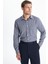 Yeni Sezon Regular Fit Uzun Kollu Ekose Gabardin Erkek Gömlek 1