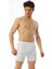Erkek Beyaz %100 Pamuklu Süprem Spor Külot 1 Adet 1