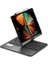 Ipad Pro 12.9 (2021) Kılıf Magic Dönen Klavyeli Tablet Kılıf - Siyah 3