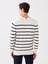 Yeni Sezon Bisiklet Yaka Uzun Kollu Çizgili Erkek Triko Kazak 5