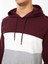 Yeni Sezon Uzun Kollu Renk Bloklu Erkek Hoodie 4