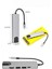 USB Type-C Hub Dönüştürücü Çevirici Çoklayıcı Macbook Çevirici 8 Portlu 4