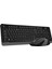 A4 Tech FG1010 Kablosuz Standart Gri Q Klavye Mouse 3