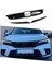 Honda Civic Fe1 Ön Panjur Kaplama Piano Black 3 Parça 2022- 4