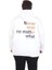 Büyük Beden Kapüşonlu Sweat Double Face Never 25706 Ekru 3