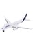 Metal Gövde Majorette Lufthansa Airbus A350 900 Ucak Modeli 11 cm Serbest Tekerlek 1:64 Ölçek 2