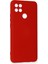 Oppo A15 Kılıf Nano Içi Kadife Silikon - Kırmızı 2