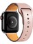 Apple Watch 38MM KR415 Luaz Deri Kordon - Pembe 1