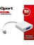 Qport Q-Dp-Vgm Mını Dısplay To VGA Çevirici Adaptör 1