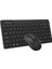A4 Tech FG2200 Aır2 Kablosuz Multimedya Siyah Mini Q Klavye+Mouse 1