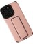 Iphone 14 Pro Kılıf Mega Standlı Silikon - Pudra 2