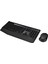 Logıtech MK345 Türkçe Kablosuz Multimedya Siyah Nano Alıcı Q Klavye Mouse 2