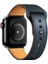 Apple Watch 38MM KR415 Luaz Deri Kordon - Lacivert 1