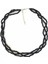 Siyah Çoklu Sarmal Choker Inci Kolye 2