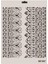 Rich Dantel Seri DN-907 Stencil 35X25 cm 1