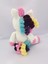 Amigurumi Tekboynuz Unicorn Oyuncak El Yapımı Örme Kadife İp 2