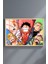 Onepiece Anime Çerçeveli Metal Poster Tablo 4