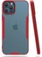 Ieg iPhone 12 Pro Max Kılıf Platin Silikon - Kırmızı 1