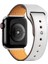 Apple Watch 38MM KR415 Luaz Deri Kordon - Beyaz 1