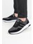Siyah Erkek Spor Sneaker Ayakkabı Ortopedik Tabanlı D011 2
