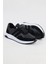 Siyah Erkek Spor Sneaker Ayakkabı Ortopedik Tabanlı D011 4