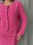 Ceketli Etek Takım Chl Kumaş Fuşya H24443 6