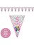 5 Yaş Pembe Flama Bayrak Set Süs 1