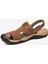 Erkek Kum Hakiki Deri Sandalet 4Y1CS14631 8