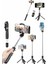 Cep Telefonu Tripod Standı Manyetik Selfie Sopa Bluetooth Uzaktan Kumandalı 1