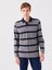 Yeni Sezon Polo Yaka Uzun Kollu Çizgili Erkek Sweatshirt 2