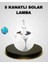 5 Kanatlı Solar Kamp Lambası – USB Şarjlı, Taşınabilir, IP65 Su Geçirmez Bahçe Lambası 1