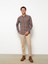 Yeni Sezon Slim Fit Uzun Kollu Ekose Erkek Gömlek 2