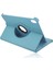 iPad Mini 6 Kılıf 360 Tablet Deri Kılıf - Turkuaz 1