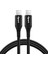 Qport Q-Type-C1 1.5m Type-C 100W Şarj ve Data Kablosu 2