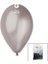 Ieg® GM-110-38 Metali̇k - Gümüş Balon 11&amp;apos;&amp;apos; - 28CM - 100 Parça (4887) 1