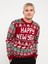 Yeni Sezon Bisiklet Yaka Uzun Kollu Yılbaşı Temalı Erkek Triko Kazak 4